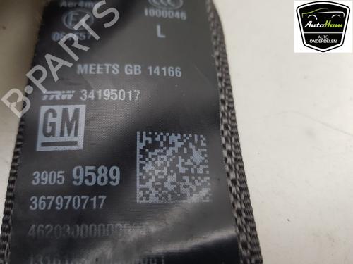 Rear left seatbelt OPEL ASTRA K (B16) 1.4 Turbo (68) | BP20134700I29 