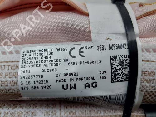 Right curtain airbag SEAT ARONA (KJ7, KJP) 1.0 TSI | BP30932224C12