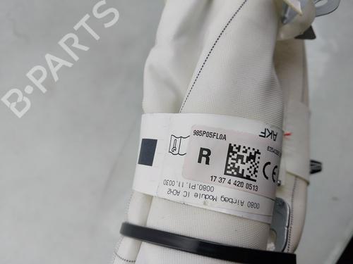 Right curtain airbag NISSAN MICRA V (K14) 1.0 | BP29713282C12 