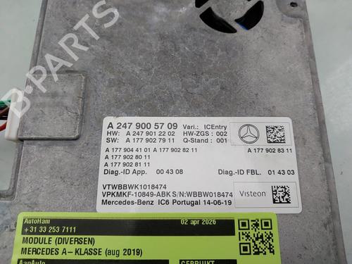 Control unit MERCEDES-BENZ A-CLASS (W177) A 180 d (177.003) | BP33845074M11 - Image 3