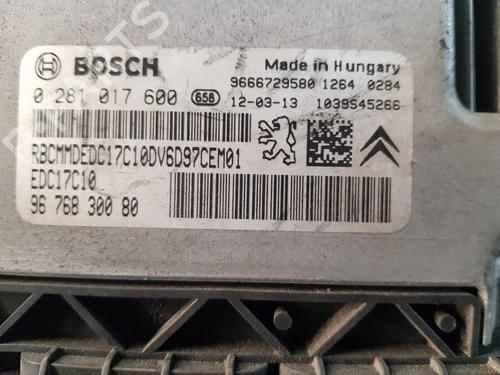 Engine control unit (ECU) CITROËN C3 II (SC_) 1.6 HDi | BP25048565M57 - Image 3