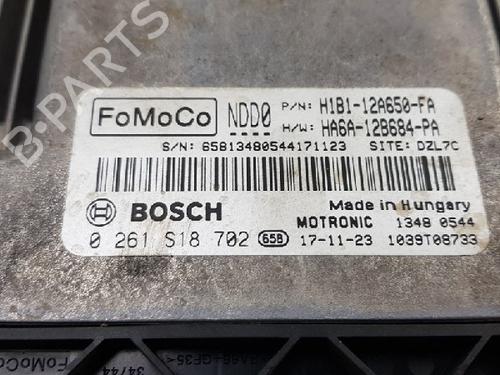 Engine control unit (ECU) FORD FIESTA VII (HJ, HF) 1.0 EcoBoost | BP12011198M57 