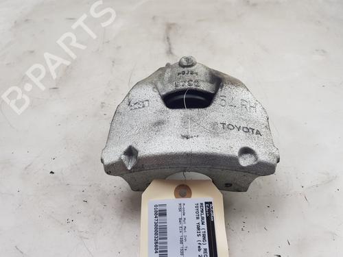 Used Right front brake caliper TOYOTA YARIS (_P21_, _PA1_, _PH1_) 1.5 Hybrid (MXPH10, MXPH11) (116 hp) 27507665