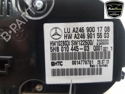 Climate control MERCEDES-BENZ A-CLASS (W176) A 180 (176.042) | BP12042670I5 