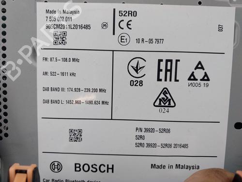 Radio SUZUKI SWIFT V (AZ) 1.2 SHVS (A2L412) | BP37194831E6 - Image 4