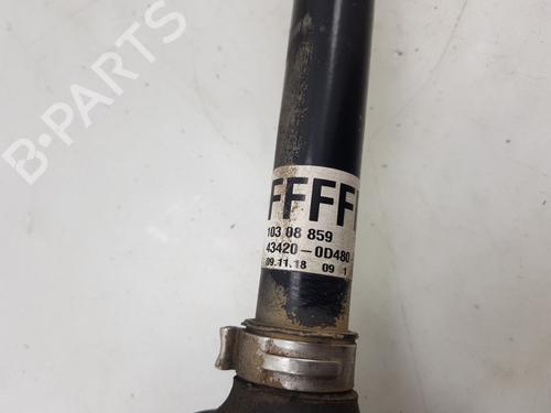 Left front driveshaft TOYOTA YARIS (_P13_) 1.5 (NSP131_) | BP12035872M38 