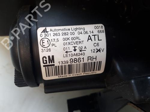 Højre forlygte OPEL ZAFIRA TOURER C (P12) 1.4 (75) | BP29200103C29 