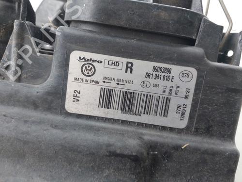 Right headlight VW POLO V (6R1, 6C1) 1.2 TDI | BP30183763C29 
