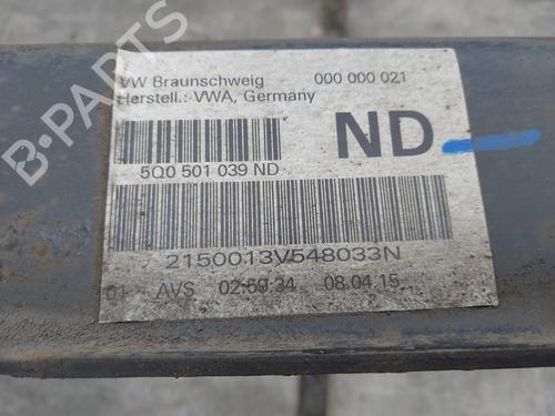 Used Rear axle Rear axle VW GOLF SPORTSVAN VII (AM1, AN1) 1.6 TDI (110 hp) 39975003 39975003