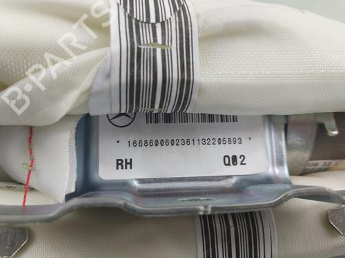 Right curtain airbag MERCEDES-BENZ M-CLASS (W166) ML 350 BlueTEC 4-matic (166.024, 166.023) | BP29713123C12 