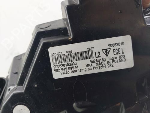 Left taillight PORSCHE 718 BOXSTER (982) 2.5 S (982330, 982331) | BP32520597C34 - Image 5