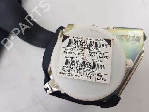 Rear right seatbelt FIAT 500 (312_) 0.9 (312AXG1A, 312.AXG11) | BP12036417I28 