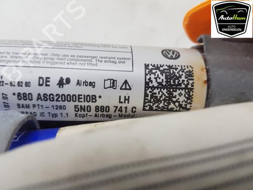 Left curtain airbag VW TIGUAN (5N_) 1.4 TSI 4motion | BP18092952C11 