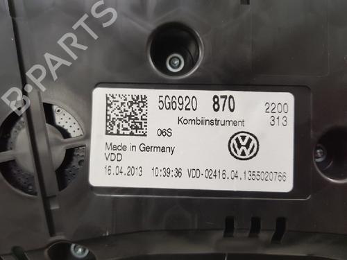 Instrument cluster VW GOLF VII (5G1, BQ1, BE1, BE2) 2.0 GTI | BP12034046C47 