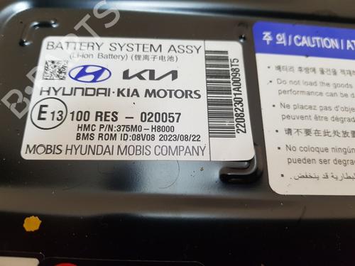 Battery KIA STONIC (YB) 1.0 T-GDi Eco-Dynamics+ | BP30466108E11