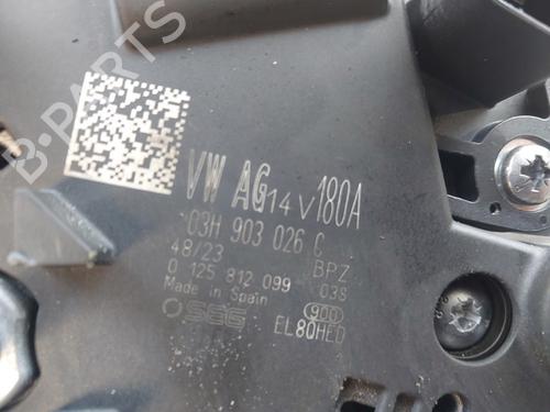 Alternator VW TRANSPORTER T6 Van (SGA, SGH, SHA, SHH) 2.0 TDI | BP29971590M7