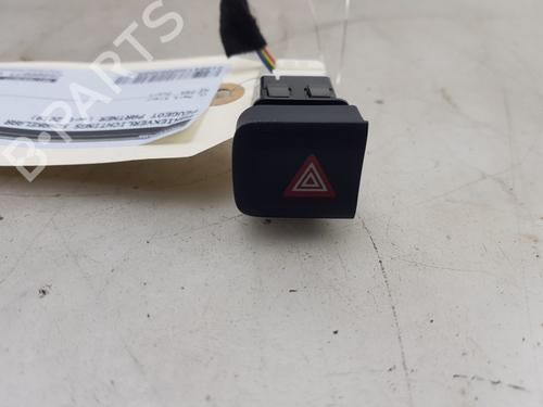Used Warning switch PEUGEOT PARTNER Box Body/MPV (K9) 1.6 BlueHDI 75 (75 hp) 24133171