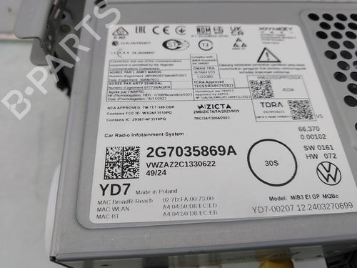 Electronic module VW POLO VI (AW1, BZ1, AE1) 1.0 TSI | BP30102768M83