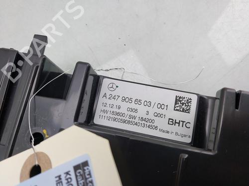 Climate control MERCEDES-BENZ CLA (C118) CLA 200 (118.387) | BP27271047I5 