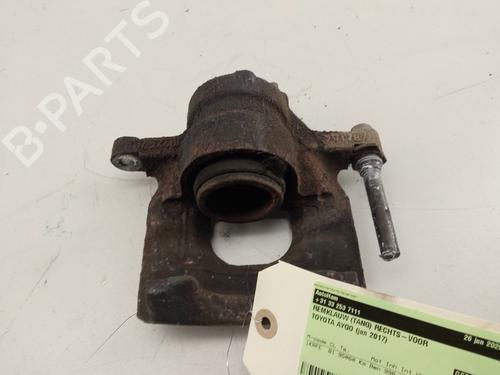 Right front brake caliper TOYOTA AYGO (_B4_) 1.0 (KGB40) | BP37070321M104 - Image 4