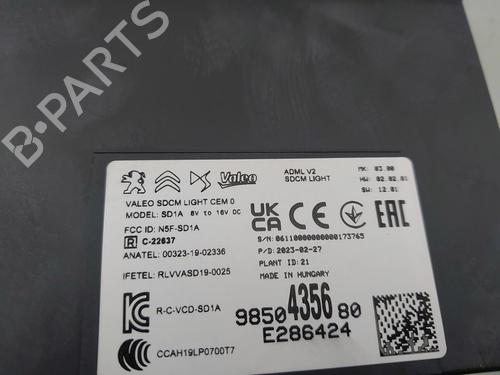 Computer verlichting PEUGEOT 208 II (UB_, UP_, UW_, UJ_) e-208 | BP30299996M55