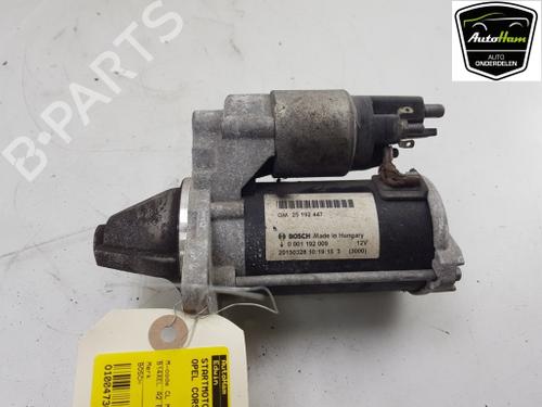Used Starter Starter OPEL CORSA E (X15) 1.4 (08, 68) (90 hp) 16377133 16377133