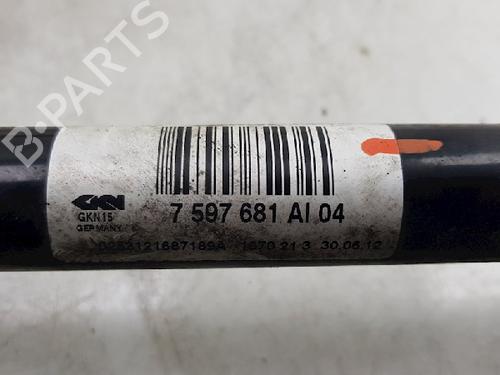 Left rear driveshaft BMW 3 (F30, F80) 320 d | BP12005116M40 