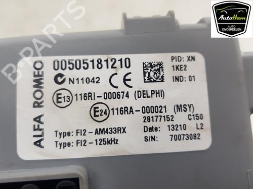 Fuse box ALFA ROMEO MITO (955_) 1.4 MultiAir (955AXL1B) | BP16397824E1 