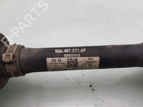 Left front driveshaft VW GOLF VII (5G1, BQ1, BE1, BE2) 2.0 R 4motion | BP24533384M38