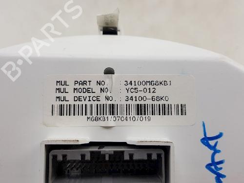 Instrument cluster SUZUKI ALTO VII (GF, HA25_, HA35_) 1.0 (AMF310, GFC31S) | BP12016492C47