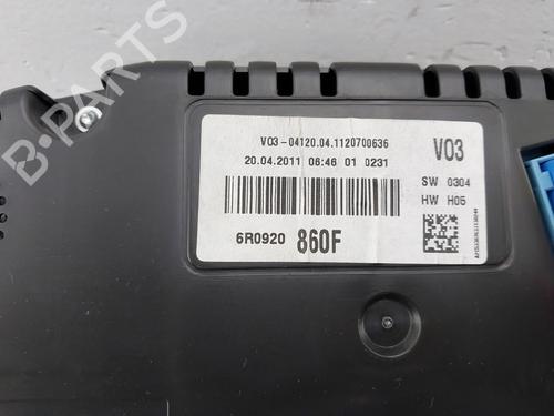 Instrument cluster VW POLO V (6R1, 6C1) 1.2 TSI | BP30102690C47