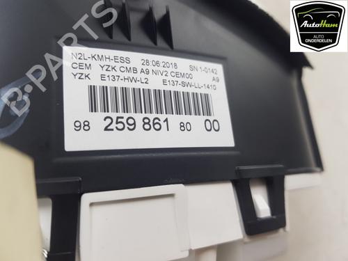 Instrument cluster PEUGEOT 208 I (CA_, CC_) 1.2 VTI 82 | BP17474847C47 