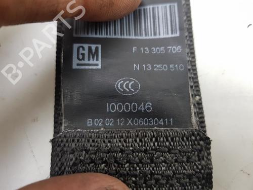 Front right seatbelt OPEL MERIVA B MPV (S10) 1.4 (75) | BP12033229I25 