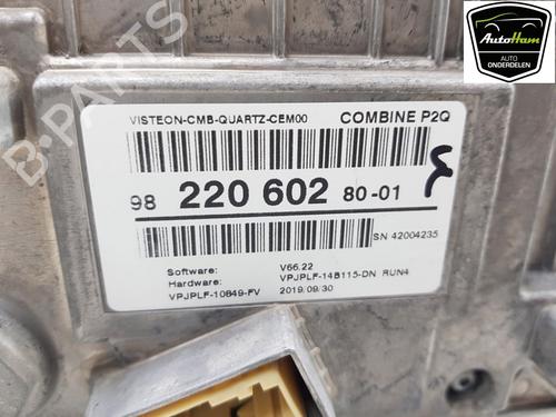 Instrument cluster PEUGEOT 208 II (UB_, UP_, UW_, UJ_) 1.2 PureTech 100 | BP17593204C47 