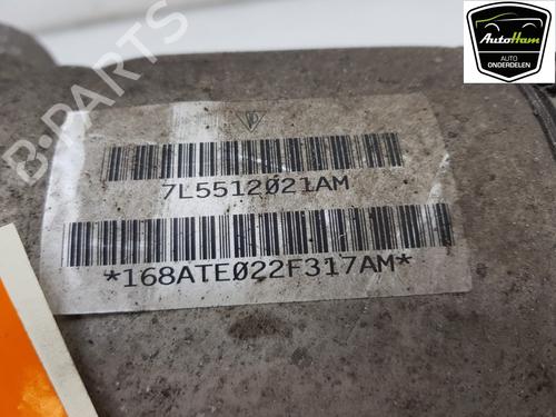 Left rear shock absorber PORSCHE CAYENNE (9PA) Turbo 4.5 | BP21804109M18 