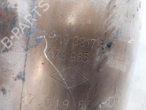 Particulate filter MERCEDES-BENZ CITAN Box Body/MPV (W415) 108 CDI (415.601, 415.603) | BP29445777M81 