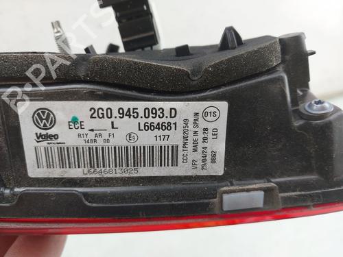 Left taillight VW POLO VI (AW1, BZ1, AE1) 1.0 TSI | BP39094531C34 - Image 4