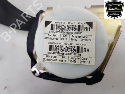 Rear right seatbelt FIAT 500 (312_) 0.9 (312AXN1A) | BP12049829I28 