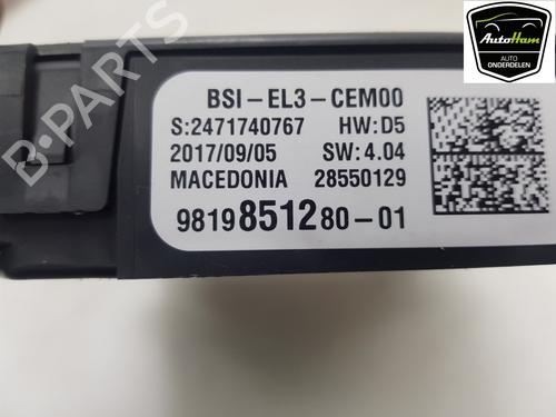 Fuse box OPEL CROSSLAND X / CROSSLAND (P17, P2QO) 1.2 (75) | BP17652596E1 