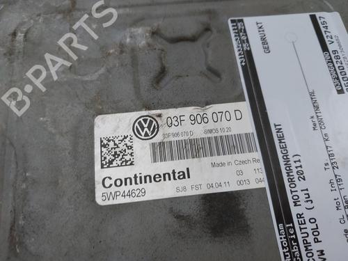 Engine control unit (ECU) VW POLO V (6R1, 6C1) 1.2 TSI | BP30102700M57 