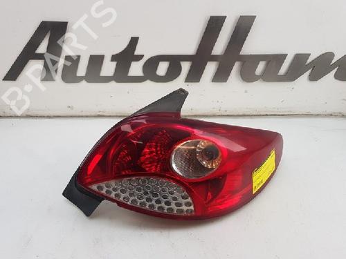 Used Right taillight PEUGEOT 206+ (2L_, 2M_) 1.4 i (2LKFWA, 2MKFWA) (75 hp) 12007057