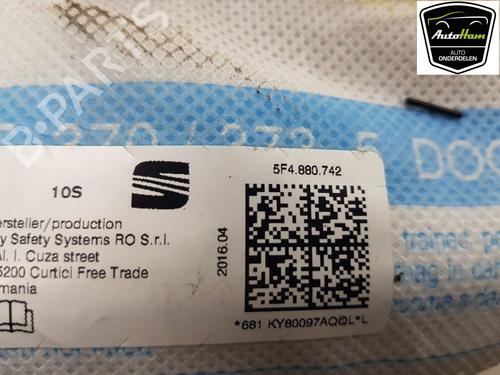 Høyre gardin kollisjonspute SEAT LEON ST (5F8) 1.4 TSI | BP19128029C12 
