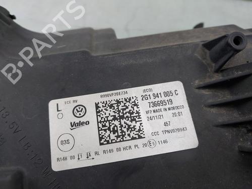 Left headlight VW POLO VI (AW1, BZ1, AE1) 1.0 TSI | BP30126519C28 