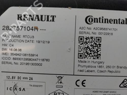 Electronic module RENAULT KADJAR (HA_, HL_) 1.3 TCe 140 (HLNB, HLN1) | BP38168768M83 - Image 4