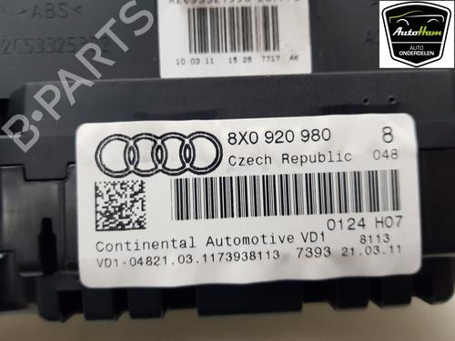 Instrument cluster AUDI A1 (8X1, 8XK) 1.4 TFSI | BP17541841C47
