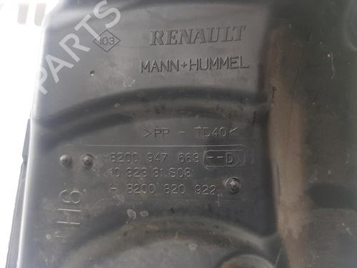 Air filter box RENAULT MEGANE III Grandtour (KZ0/1) 1.5 dCi (KZ09, KZ0D, KZ1G, KZ29, KZ14, KZ1W, KZ10, KZ1F,... | BP24433811M87 