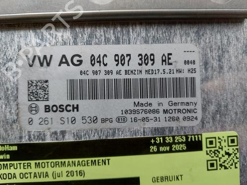 Engine control unit (ECU) SKODA OCTAVIA III Combi (5E5, 5E6) 1.0 TSI | BP31922268M57 - Image 4