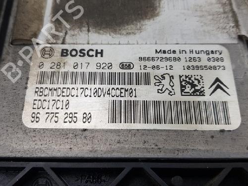 Engine control unit (ECU) PEUGEOT 208 I (CA_, CC_) 1.4 HDi | BP12011050M57 