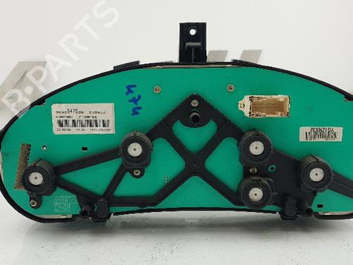 Instrument cluster PEUGEOT 206 CC (2D) 1.6 16V (2DNFUF, 2DNFUR) | BP12016032C47 