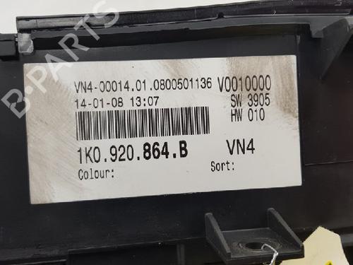 Instrument cluster VW GOLF V (1K1) 1.9 TDI | BP12016545C47 